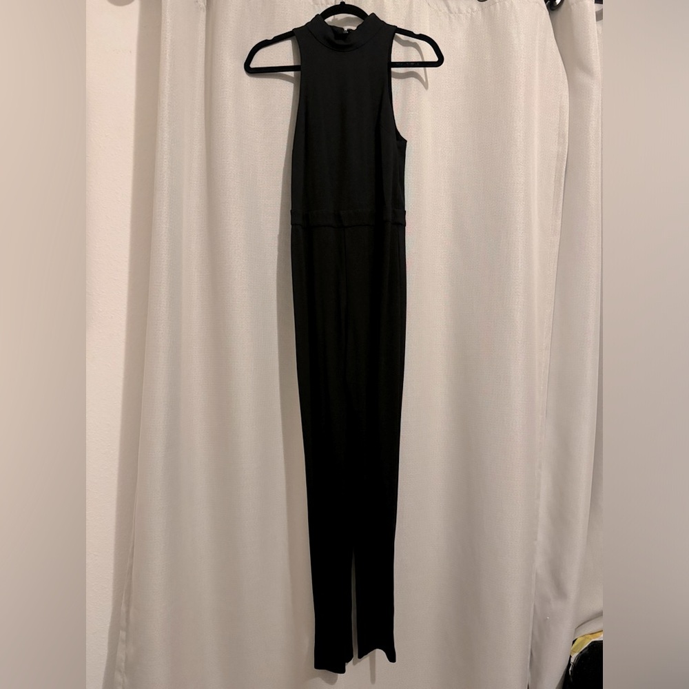 Bebe, woman’s turtleneck pant jumpsuit, NWOT